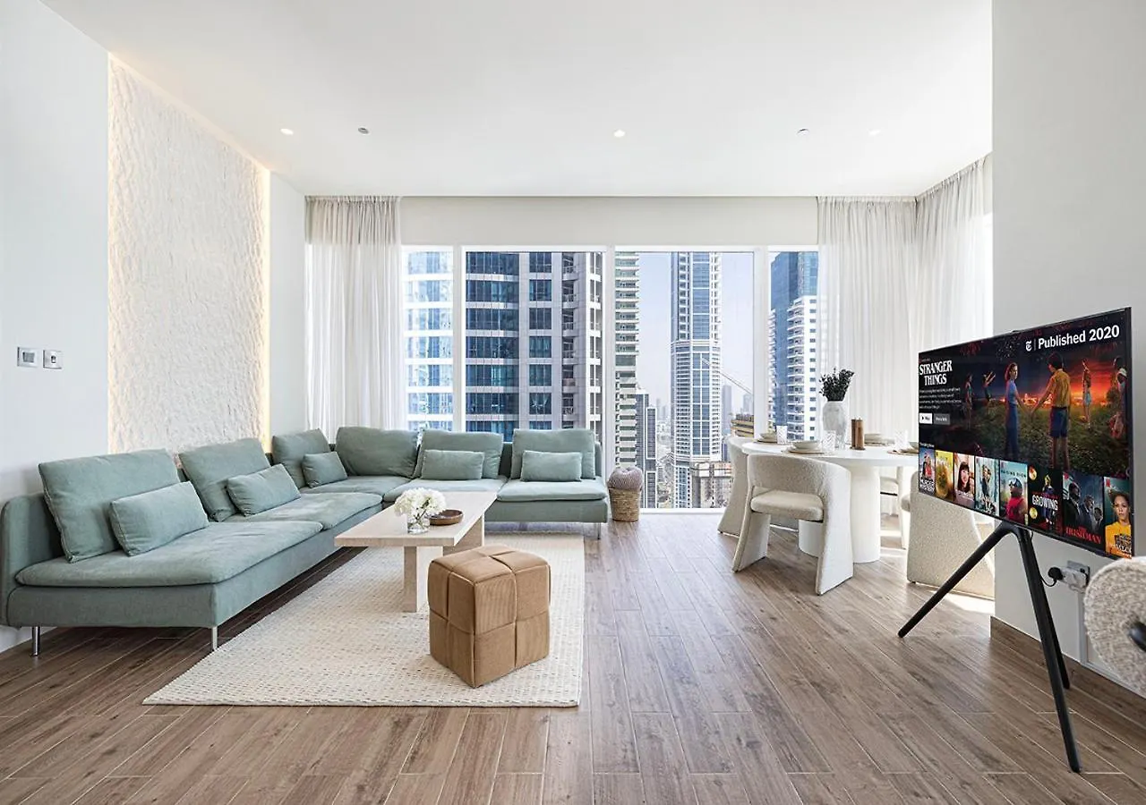 Luxury Jumeirah Living Marina Gate 2Br 44Th Floor Dubai Aparthotel